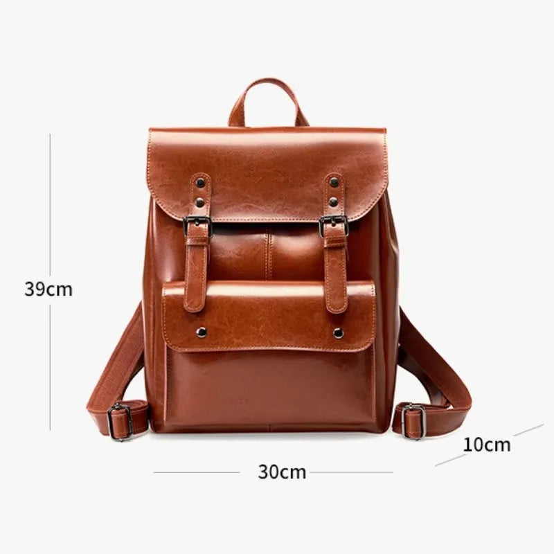 UKF England Style Luxury Designer Women Travel Backpack Large Capacity For 14 inch Laptop Preppy Style Rucksack Wear Resistant