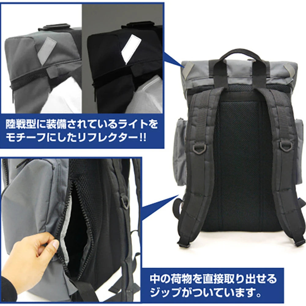 Anime GUNDAM RX-79[G] AM THE 08TH MS TEAM Cosplay Canvas Backpack Students Shoulders Schoolbags Laptop Bag