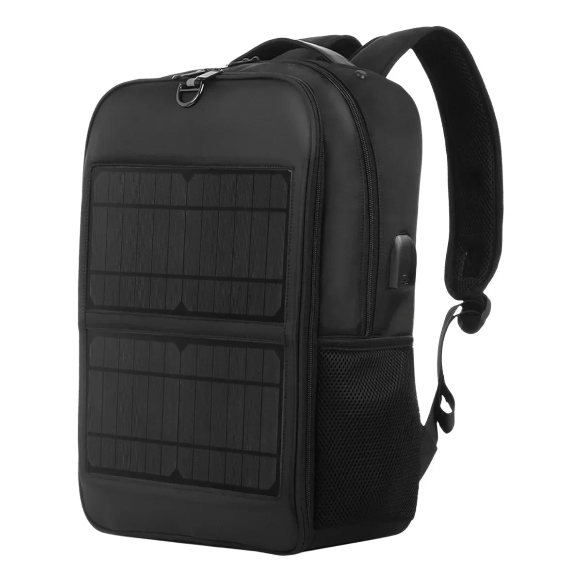 Men's Backpacks Solar Backpack USB Mobile Phone Charging Travel  Ryanair Luxury Bag 2024 Tactical Military Waterproof